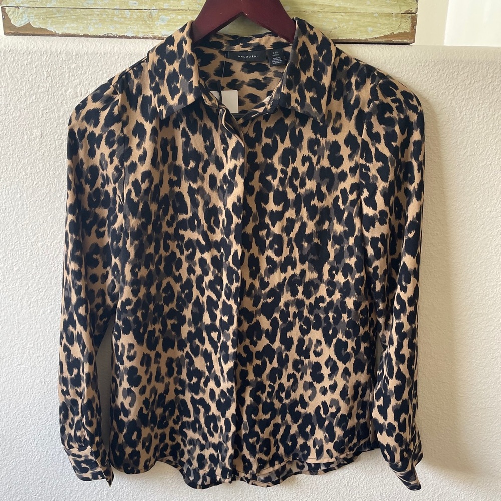Cheetah print top